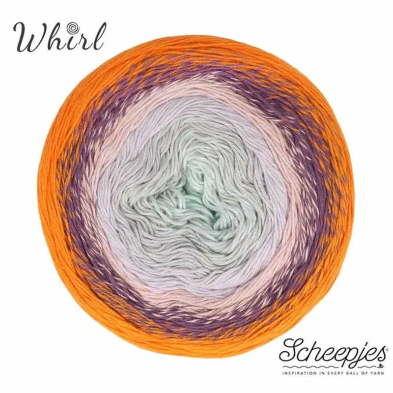 Scheepjes Cotton Whirl 710 Clementine Cloud