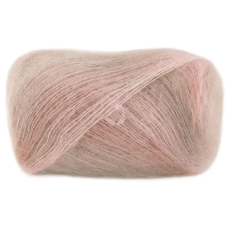 Lana Grossa Cottonhair 105 Mauve/rosa/sartrosé/beige/taupe