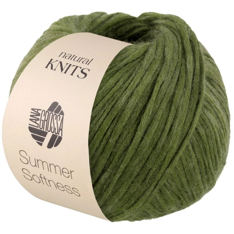 Lana Grossa Summer Softness 14 Bladgrøn