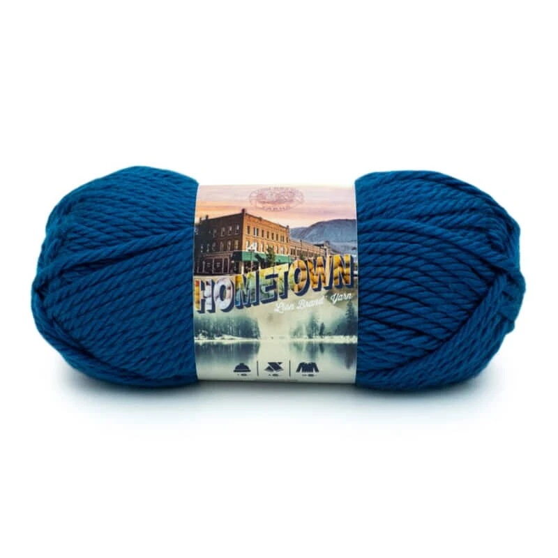 Lion Brand Hometown 135-116G Athens Blue Sky