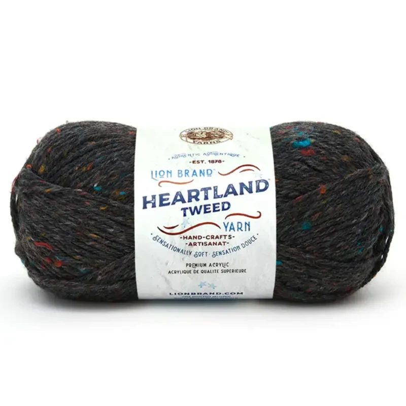 Lion Brand Heartland 136-353D Black Canyon Tweed