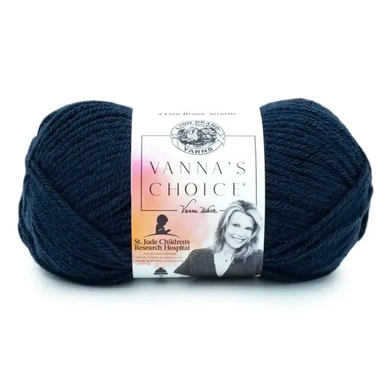 Lion Brand Vanna's Choice 860-110 Navy