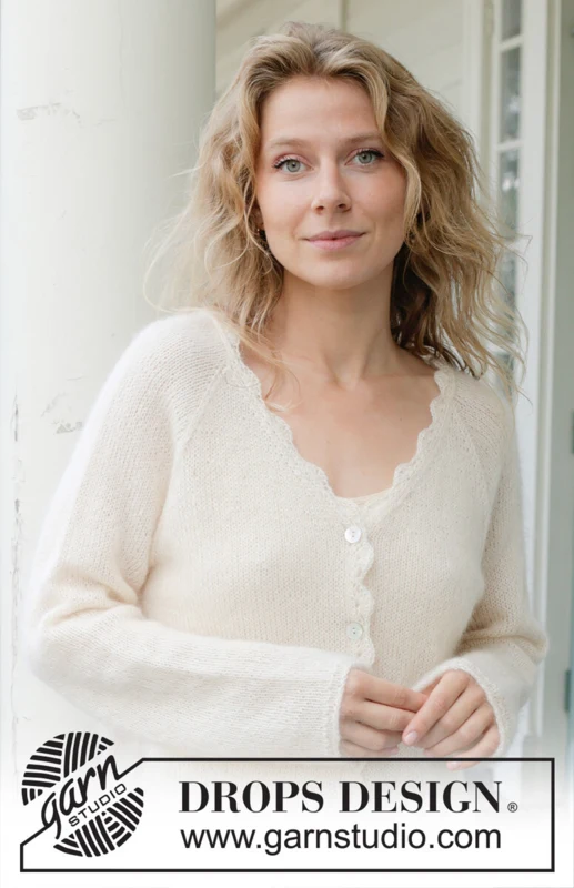 257-2 Sweet Harmony Cardigan by DROPS Design