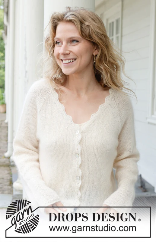 257-2 Sweet Harmony Cardigan by DROPS Design