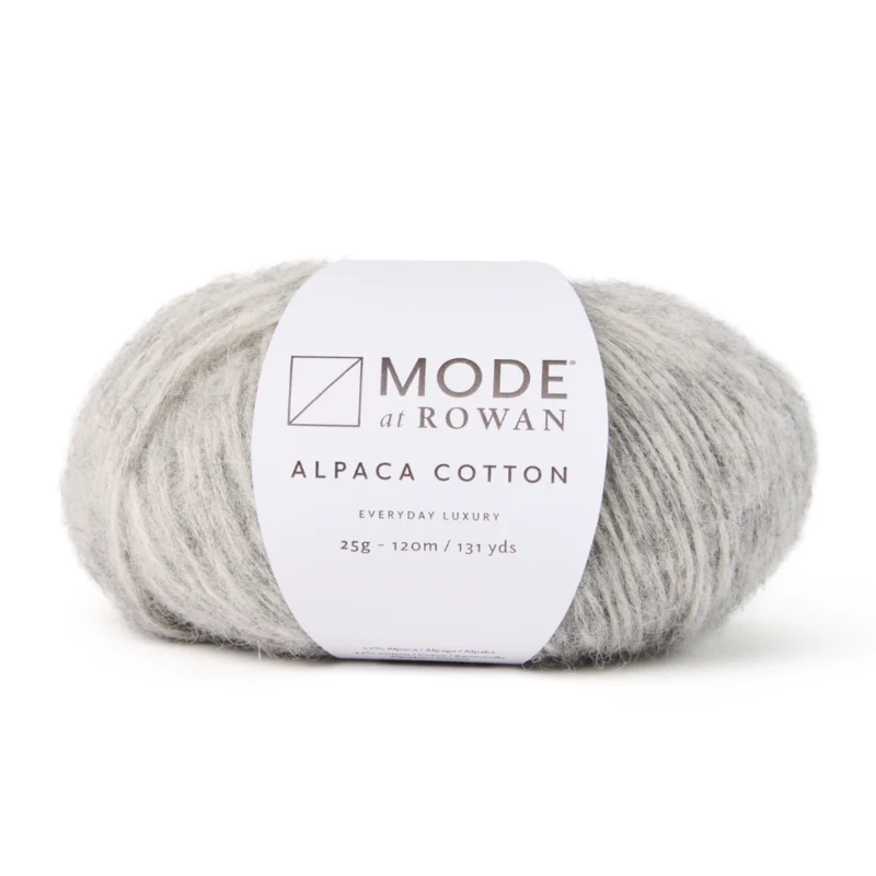 Mode at Rowan Alpaca Cotton 013 Feather Grey