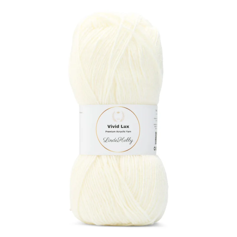 LindeHobby Vivid Lux 02 Vaniljehvid