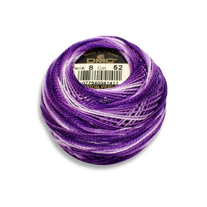 DMC Perle Bomuld 52 Meleret violet