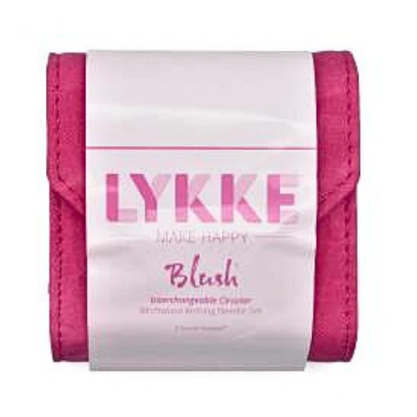 LYKKE Udskiftelige Rundpindesæt Blush, Starter Set, Fuchsia, 9 cm