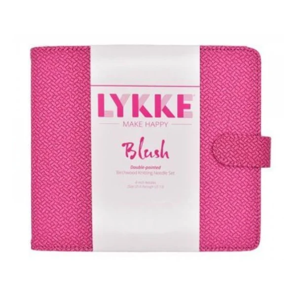 LYKKE Strømpepindesæt Blush, Magenta, 15 cm (4.00-9.00 mm)