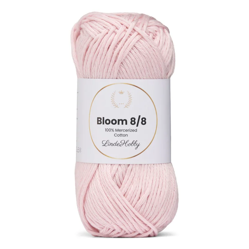 LindeHobby Bloom 8/8 Mercerized Cotton 31 Pastelrosa