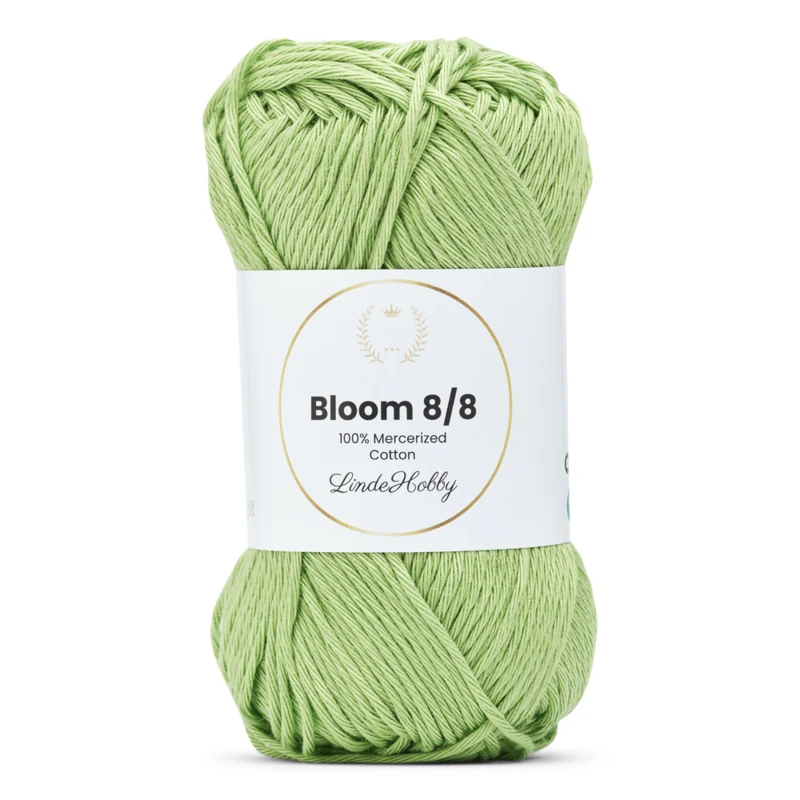 LindeHobby Bloom 8/8 Mercerized Cotton 18 Lime