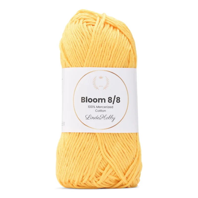 LindeHobby Bloom 8/8 Mercerized Cotton 22 Gul