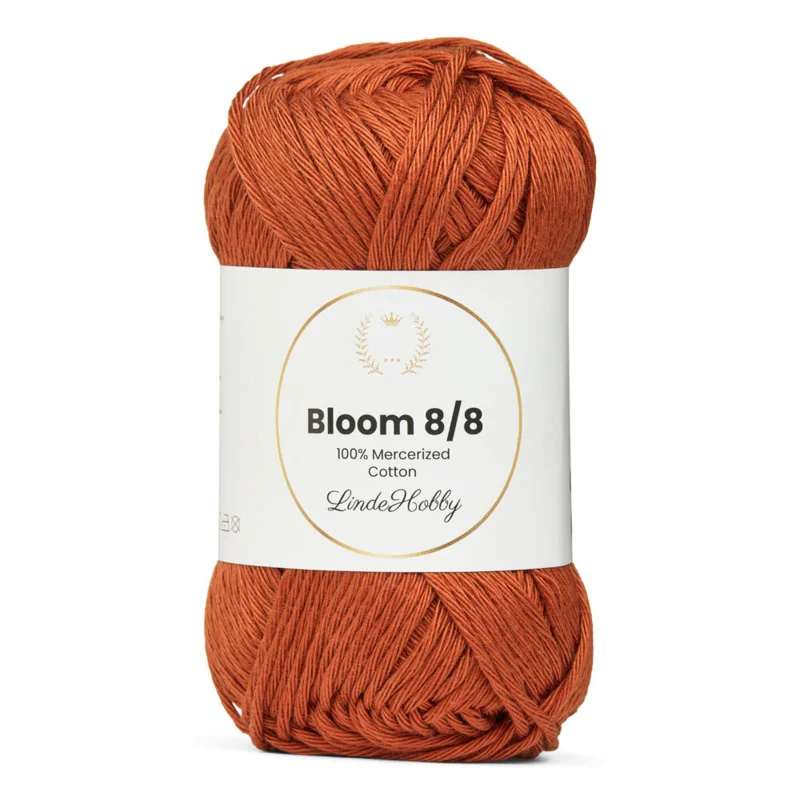 LindeHobby Bloom 8/8 Mercerized Cotton 36 Murstensfarvet