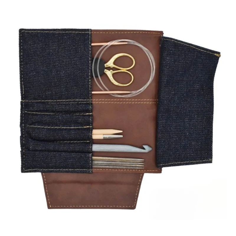 LYKKE Weekender Large Etui med Magnetisk Lukning, 13 cm Chokolade