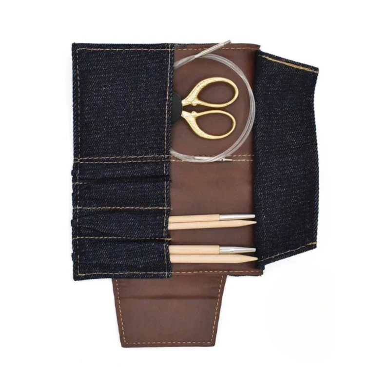 LYKKE Weekender Small Etui med Magnetisk Lukning, 9 cm Chokolade