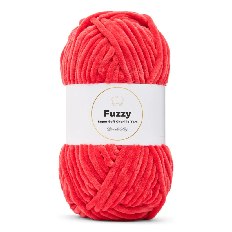 LindeHobby Fuzzy Chenille 35 Koral