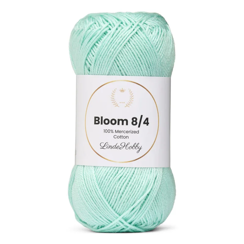 LindeHobby Bloom 8/4 Mercerized Cotton 37 Pastelmynte