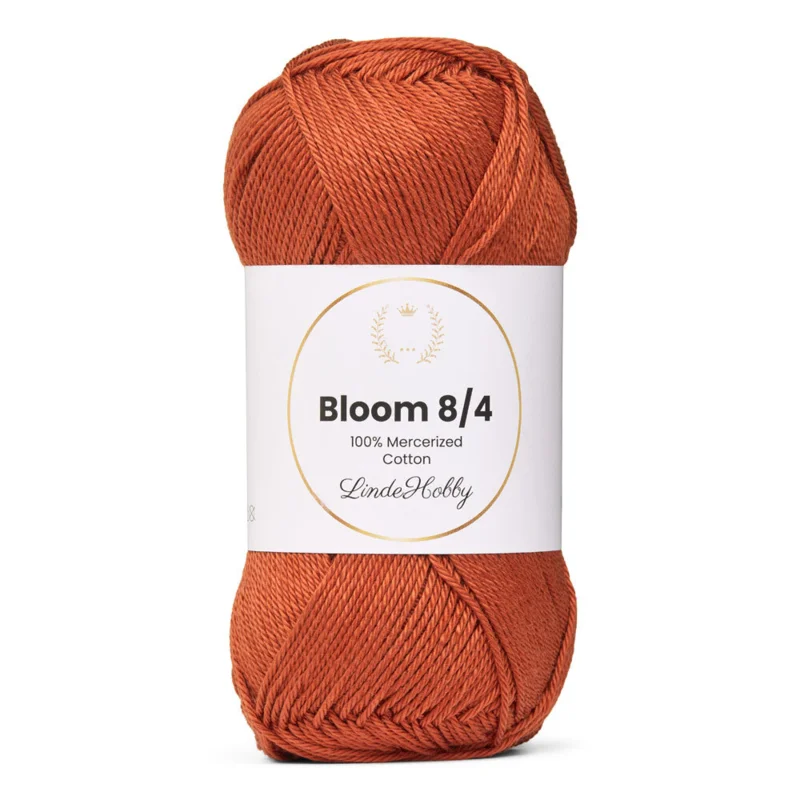 LindeHobby Bloom 8/4 Mercerized Cotton 36 Murstensfarvet