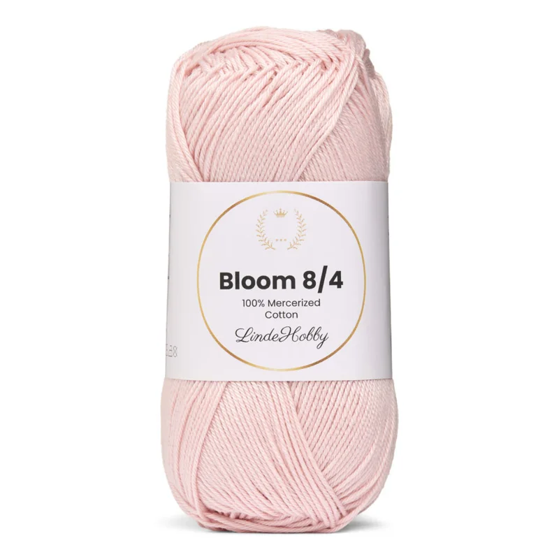 LindeHobby Bloom 8/4 Mercerized Cotton 31 Pastelrosa