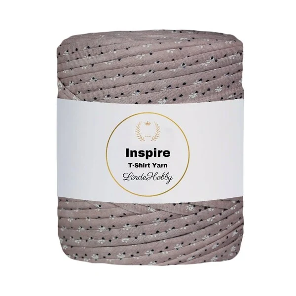 LindeHobby Inspire Print 158 Støvet rosa nuancer