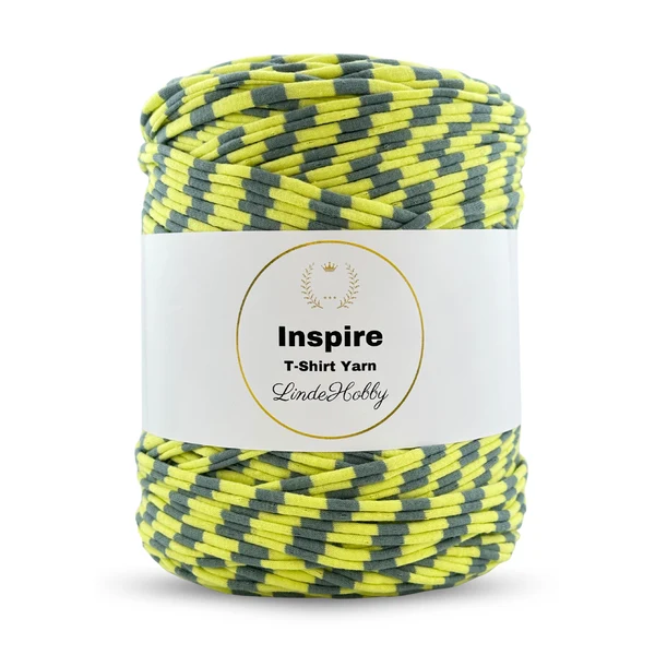 LindeHobby Inspire Print 70 Lime med striber