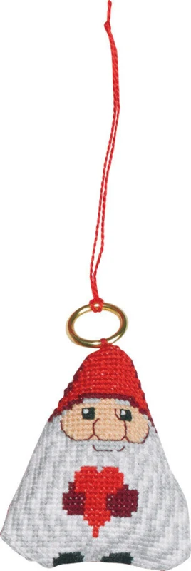 Broderikit Julemand 6 x 7 cm