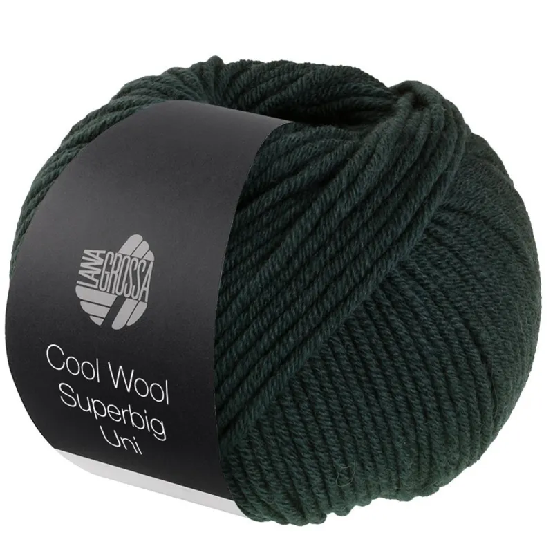 Lana Grossa Cool Wool Superbig 29 Vadmelgrøn