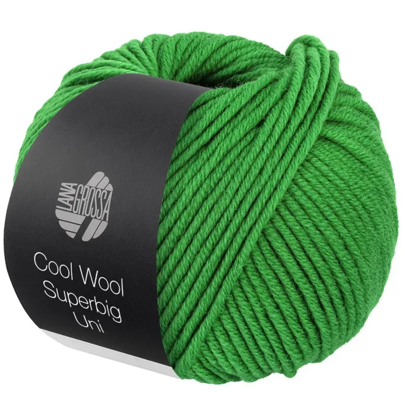 Lana Grossa Cool Wool Superbig 26 Grøn