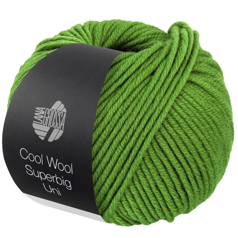 Lana Grossa Cool Wool Superbig 25 Majgrøn