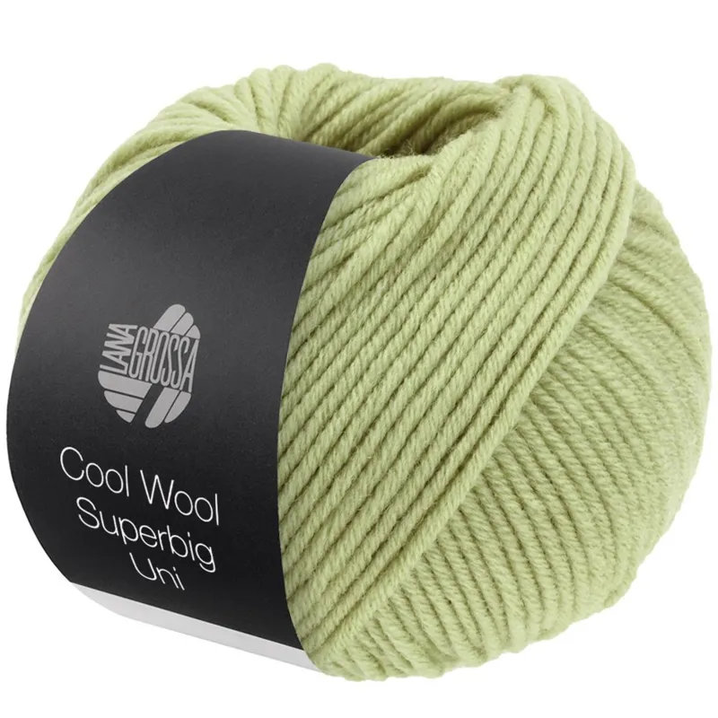 Lana Grossa Cool Wool Superbig 27 Bleggrøn