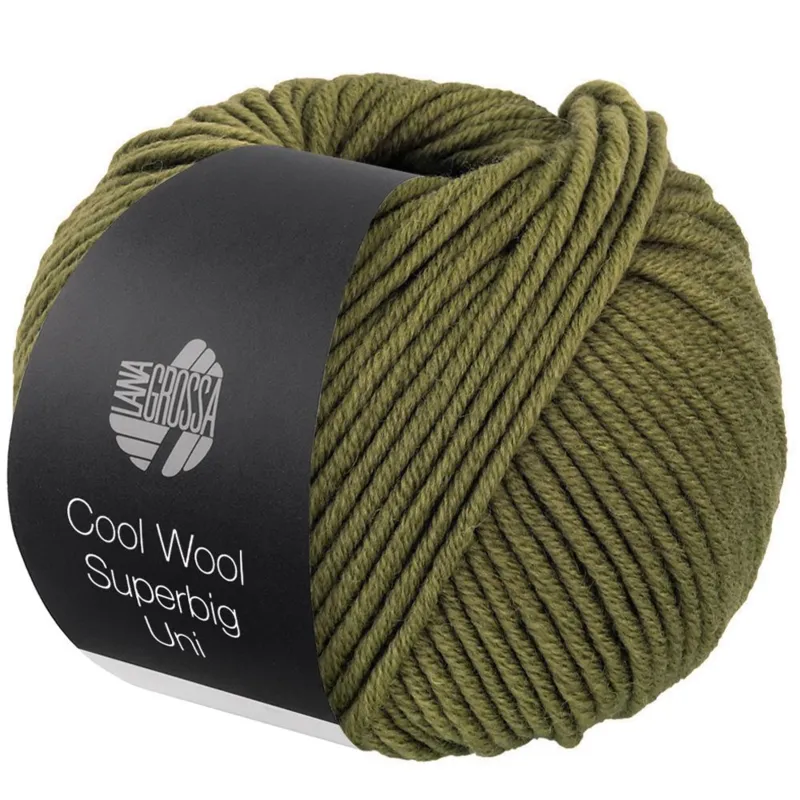 Lana Grossa Cool Wool Superbig 24 Oliven