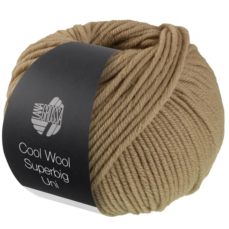 Lana Grossa Cool Wool Superbig 23 Kakibeige