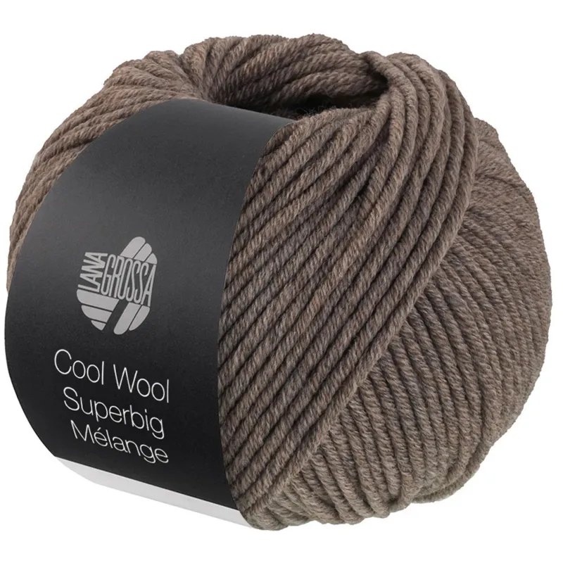 Lana Grossa Cool Wool Superbig 213 Taupe meleret