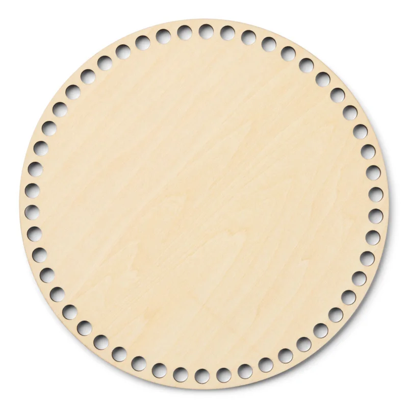 LindeHobby Taskebund, Rund, Krydsfiner 20 cm