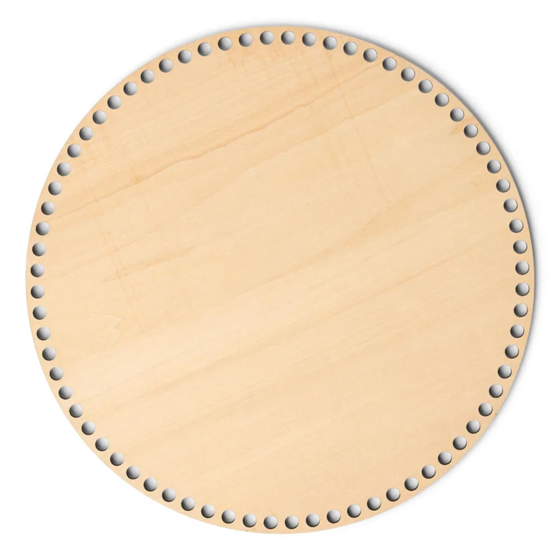 LindeHobby Taskebund, Rund, Krydsfiner 30 cm