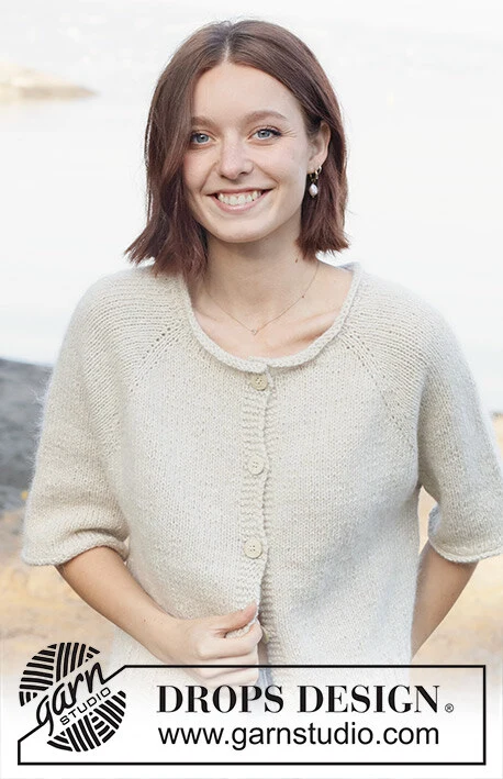 259-44 Misty Hill Cardigan by DROPS Design