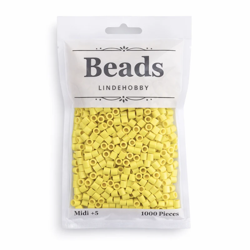 LindeHobby Beads 145 Bleg gul