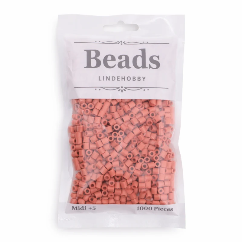 LindeHobby Beads 84 Mørk kastanje