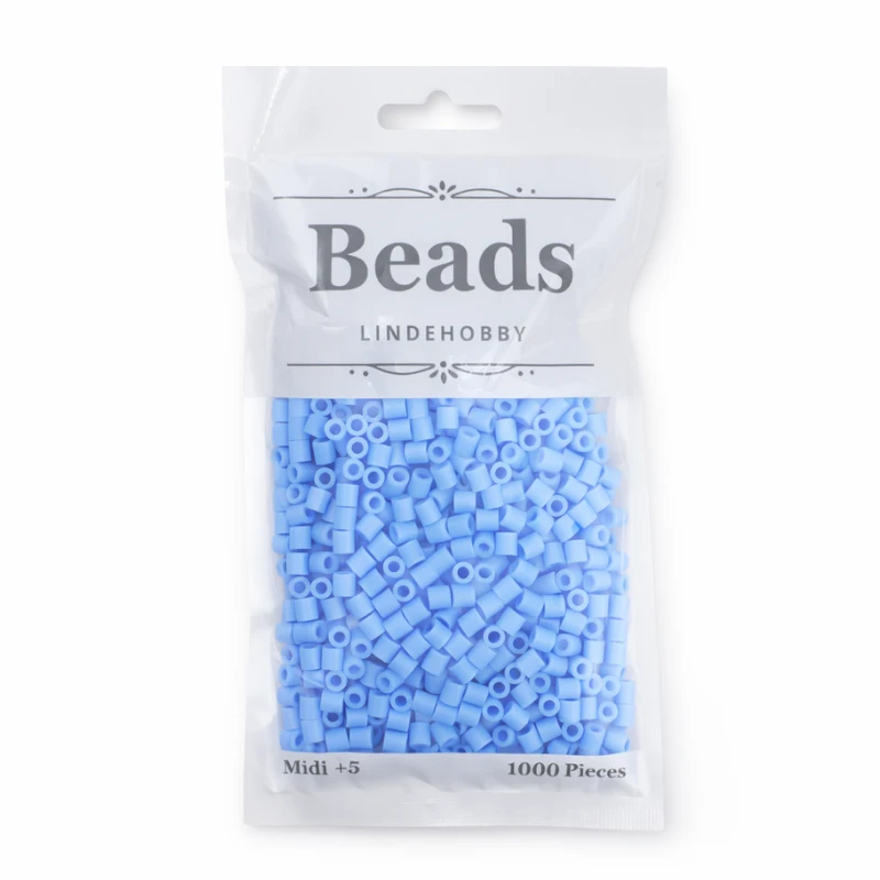 LindeHobby Beads 137 Azurblå
