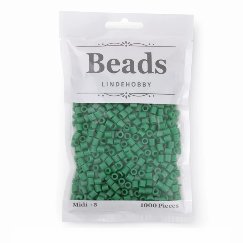LindeHobby Beads 62 Grøn te