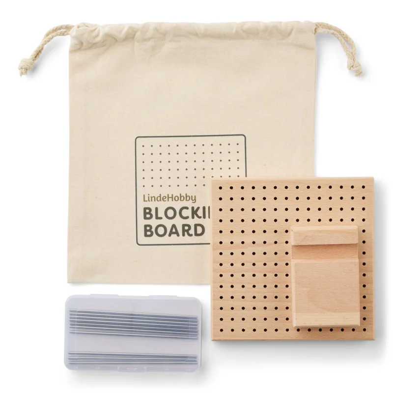 LindeHobby Blockingplade, Træ, 15x15 cm