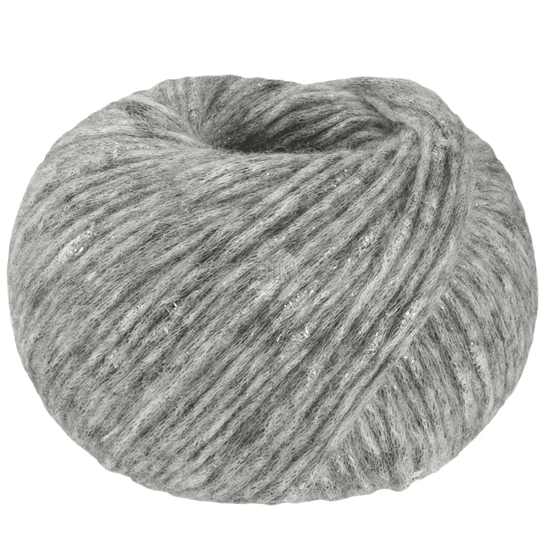 Lana Grossa Lucciola 02 Grå