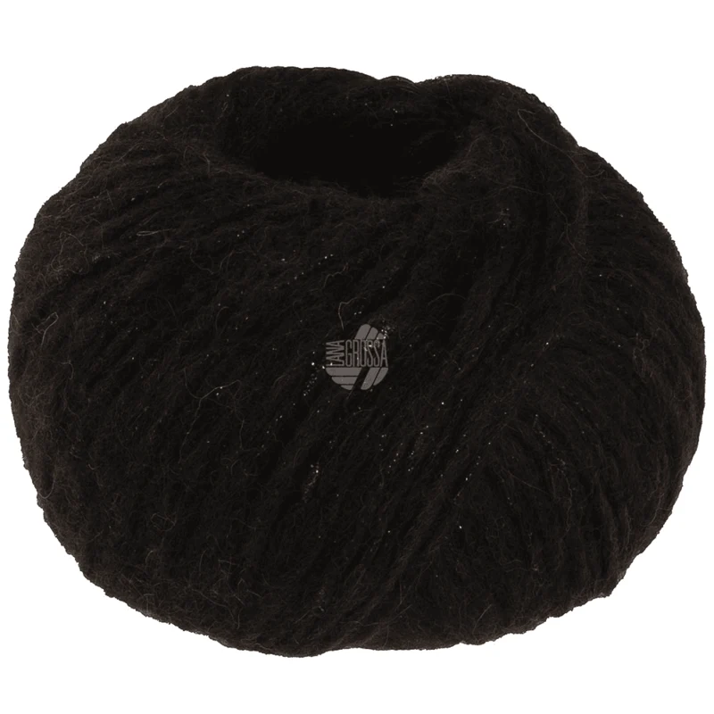 Lana Grossa Lucciola 12 Sort brun