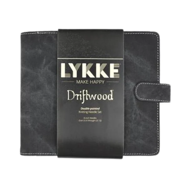 LYKKE Strømpepindesæt Driftwood, Grå, 15 cm (4.00-9.00 mm)