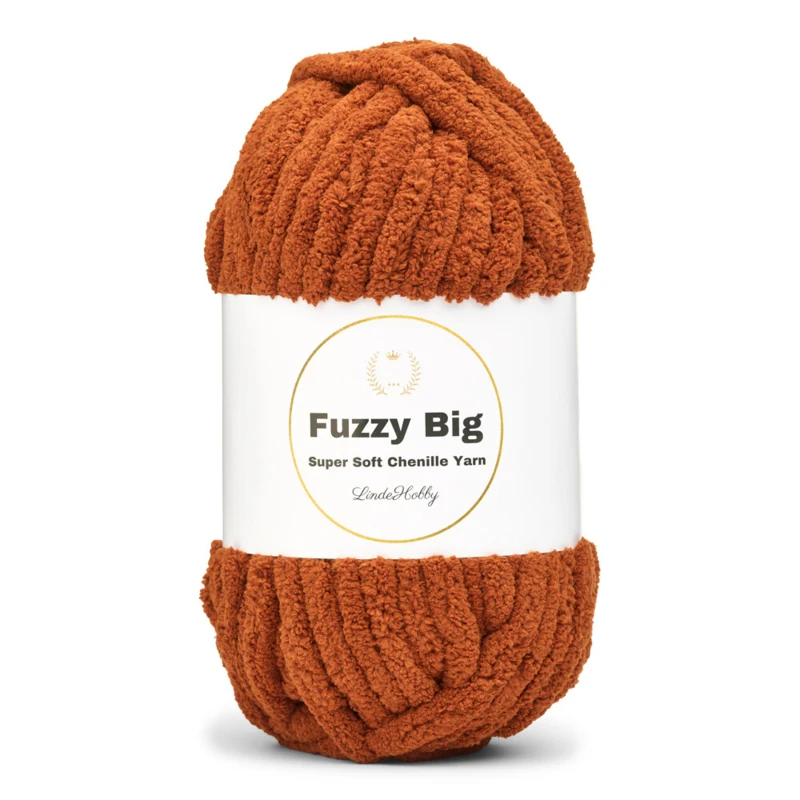 LindeHobby Fuzzy Chenille BIG 34 Kobber
