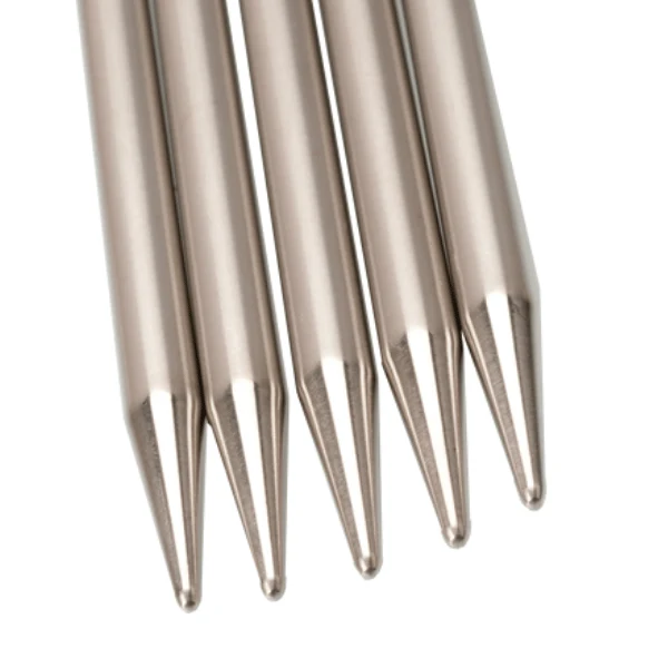 ChiaoGoo Strømpepinde Rustfrit Stål (15 og 20 cm)