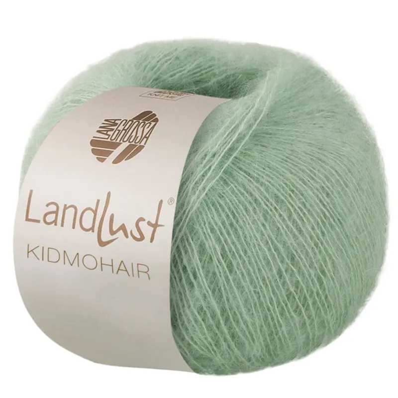 Lana Grossa Landlust Kidmohair 06 Mintgrøn