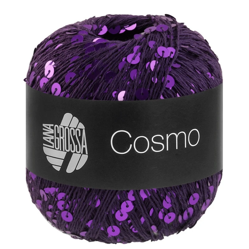 Lana Grossa Cosmo 18 Mørk violet