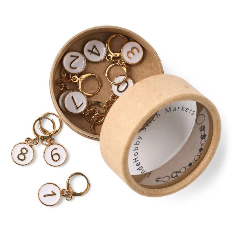 LindeHobby Maskemarkører med Lås, tal 0-9