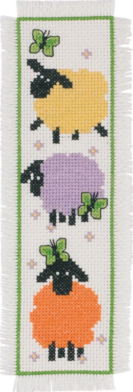 Broderikit Får 7 x 22 cm